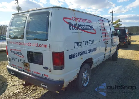 2007 Ford E-150 Commercial/Recreational from USA, damaged, VIN 1FTNE14W17DA95912